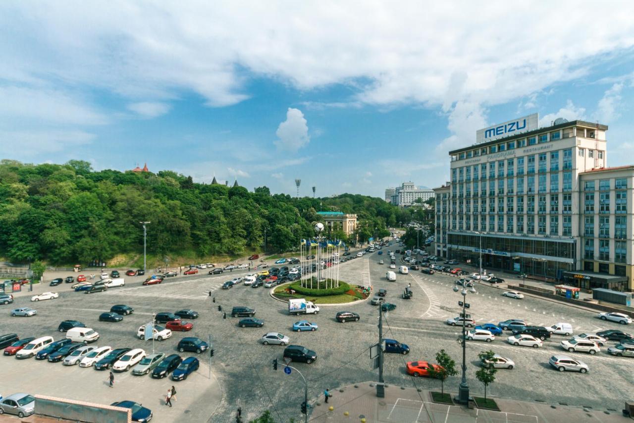 شقة Lux Near Maidan, Khreschutyk 3Br كييف المظهر الخارجي الصورة